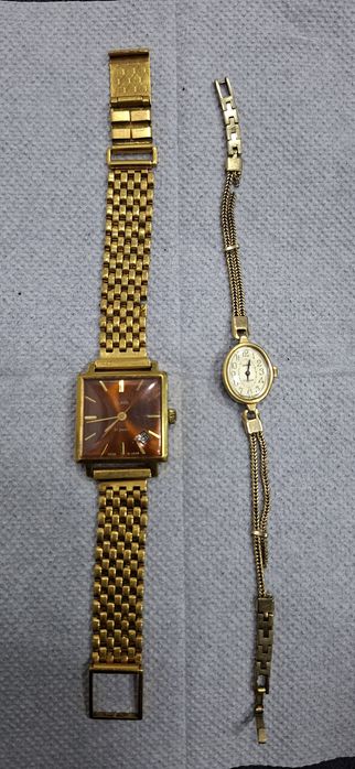 Продам позолоченные часы СССР