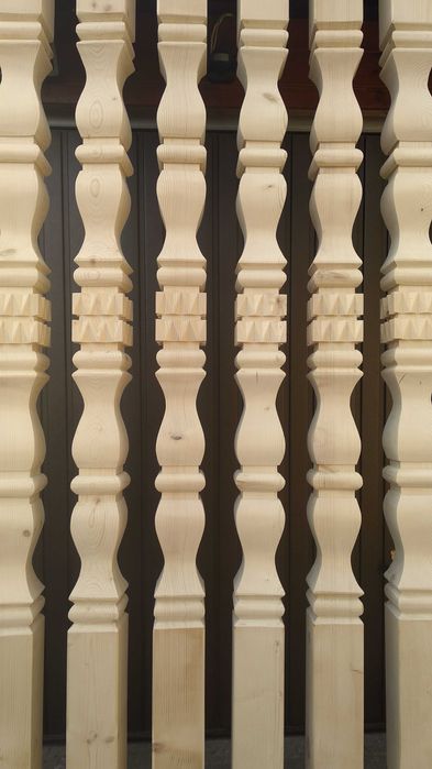 Stalp sculptat pt. terase, pergole, filigorie, foisor model nr 4A