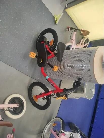 Btwin Hybrid ,14", roșie - (SecondHand) Decathlon
