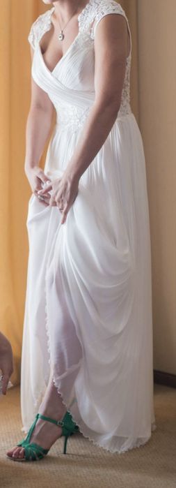 Rochie mireasa S/M matase