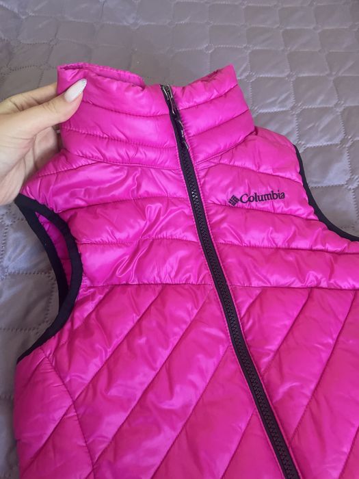 Детска ярко розова грейка Columbia