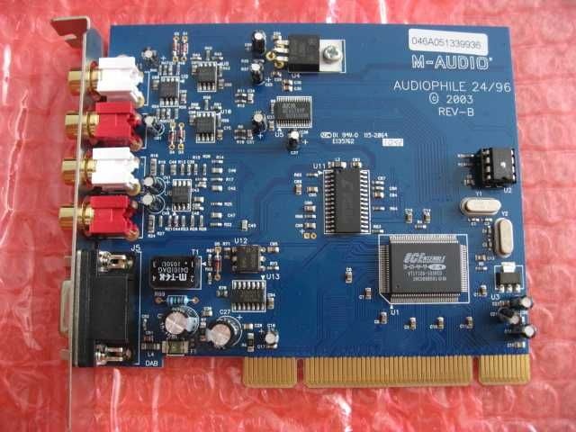 Placa de sunet M-AUDIO Audiophile 2496