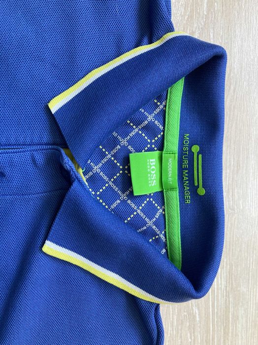 Hugo Boss Green GR Peppo Pro Modern Fit polo t shirt мъжка поло тениска размер S