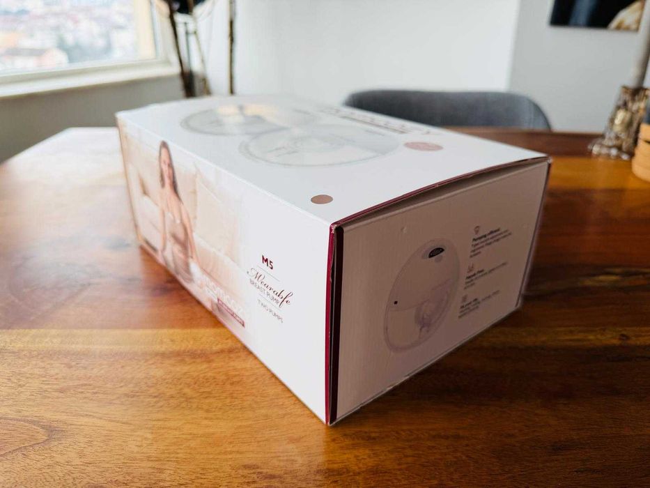 Pompa sân portabilă dublă Momcozy M5 –ca noua, nefolosita, in garanție