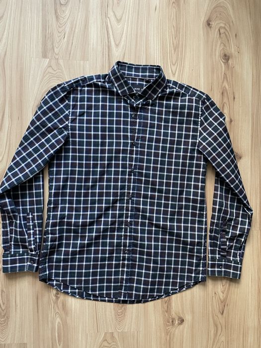 HUGO BOSS / мъжка риза XL