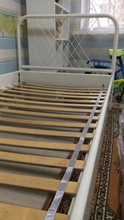 Кровать односпальная Икеа несттун