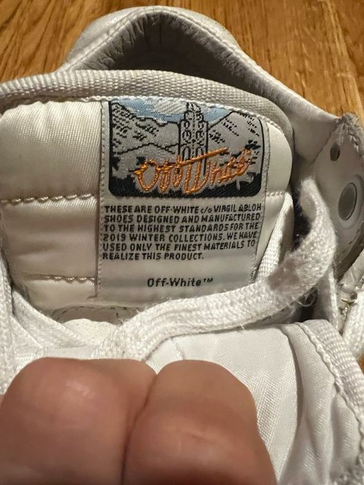 Off white court low originali