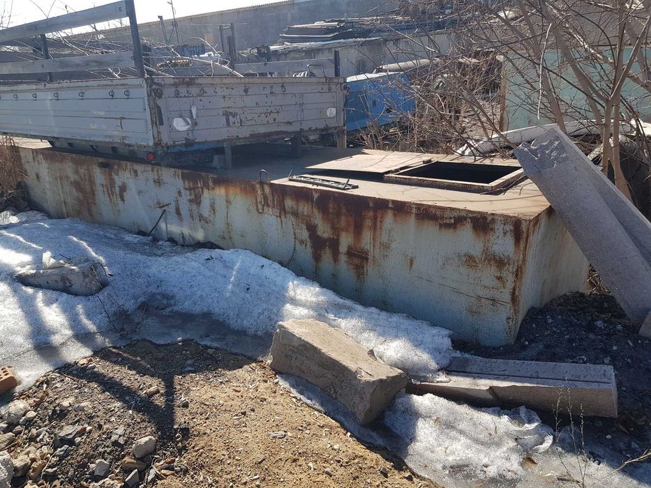 Ёмкость 17,3м3, 7,7х1,5х1,5м