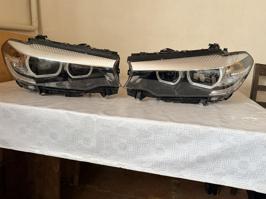 Передние и задние фары бмв5 2019г
