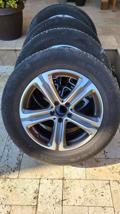 Jante Mercedes GLC 2016 - 2021 echipate cu anvelope de vara 235/60/R18