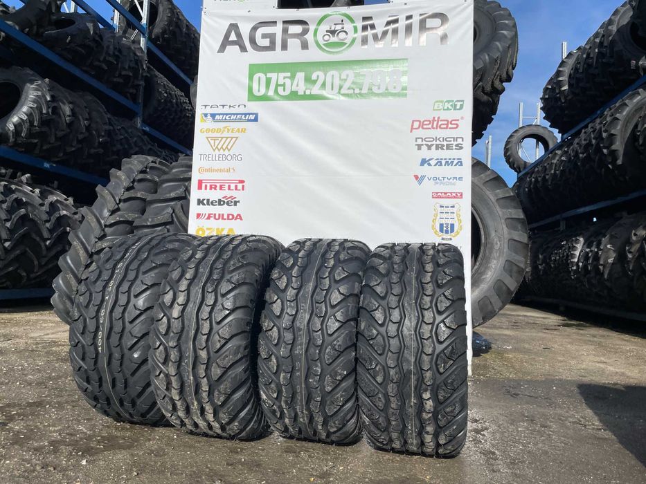 400/60-15.5 cu 16 pliuri cauciucuri noi marca ROADMILE pentru remorca