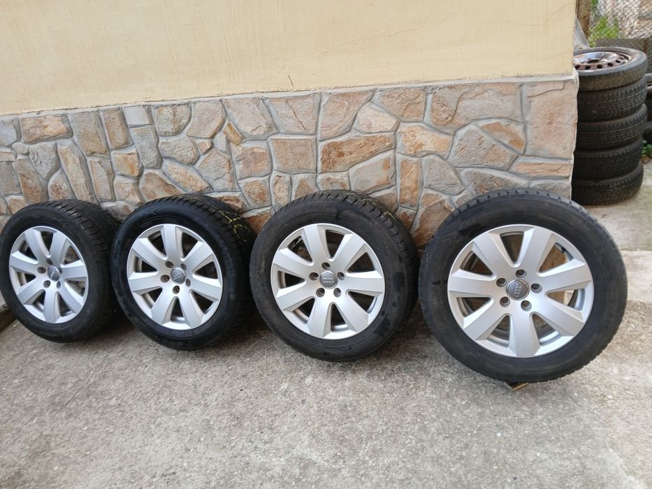 Оригинални Алуминиеви джанти 16цола за Audi A3 A4 A6 vw-Golf 5 .6.passat5×112
