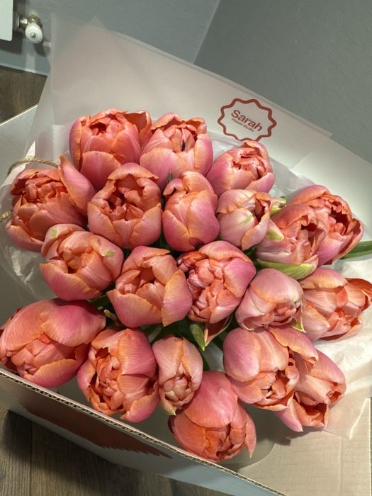 Новый букет тюльпанов