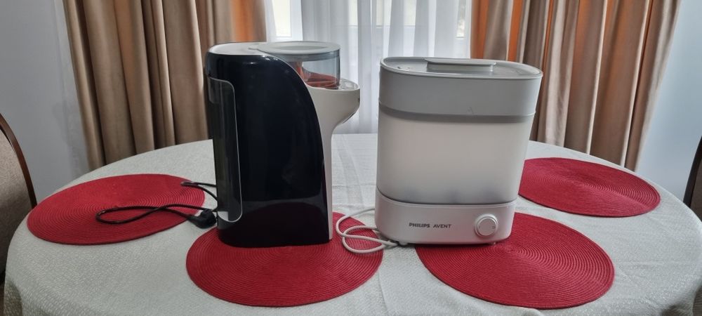 Baby brezza espresor lapte si sterilizator philips avent