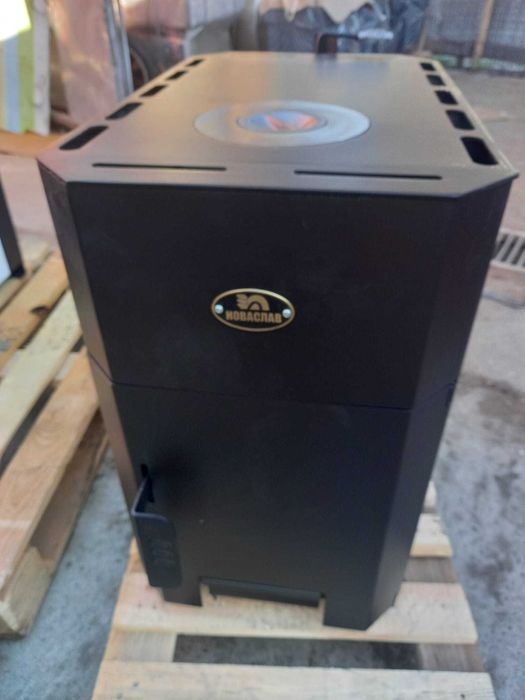 Soba pe lemne model canadian de incalzit si gatit