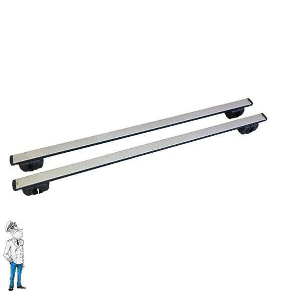 Напречни греди за кола, комби, алуминиеви, 120см, 75кг