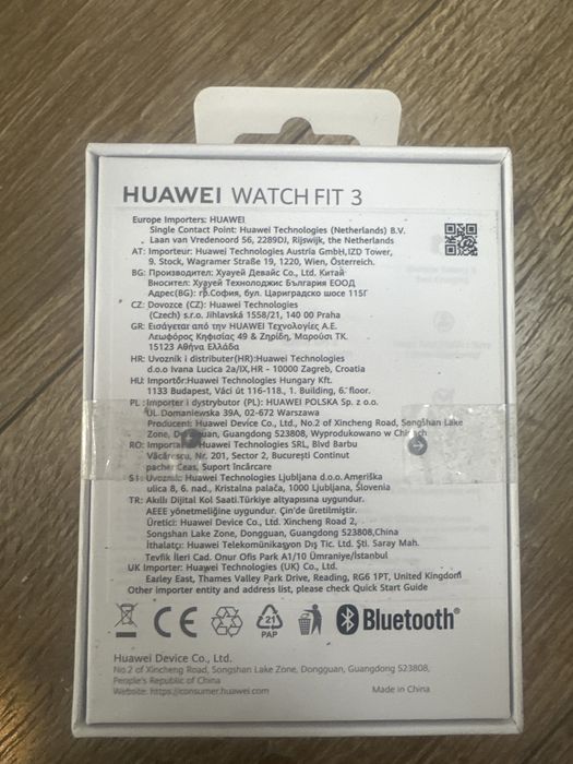 Huawei watch fit 3 white Нов!Гаранция