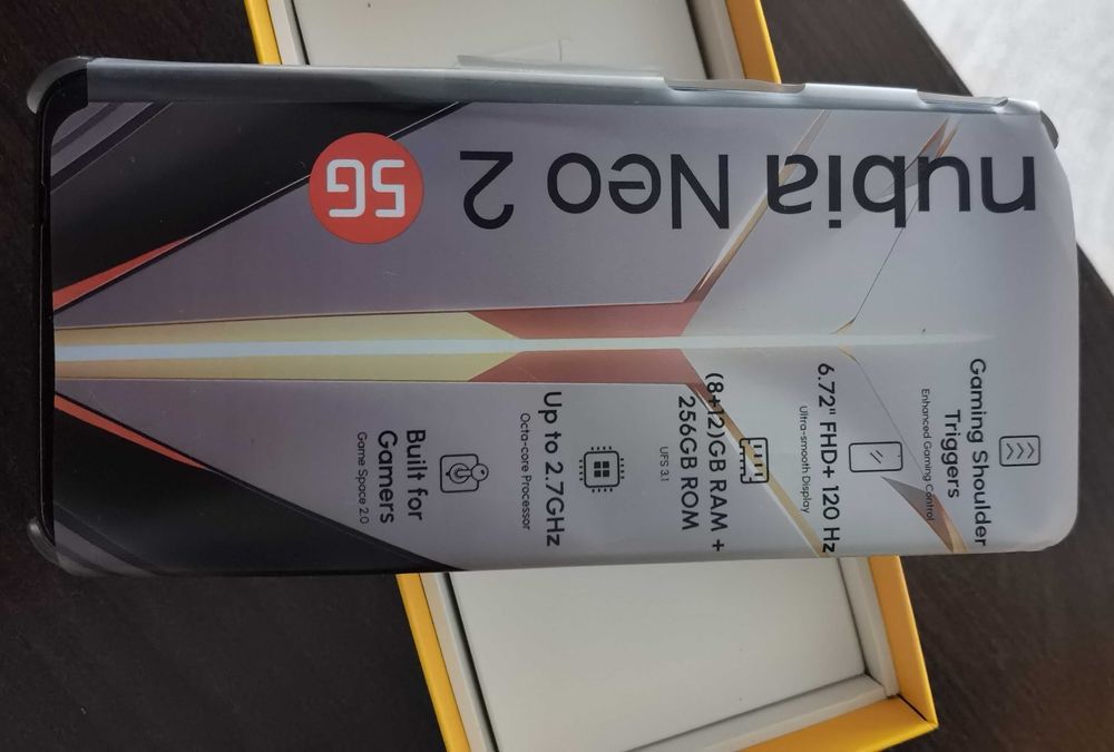 Nubia Neo2 5G (8+12)GB ram +256