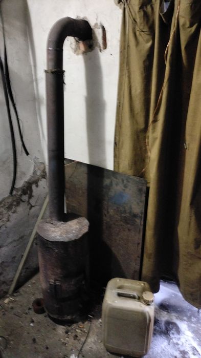 Буржуйка гаражная