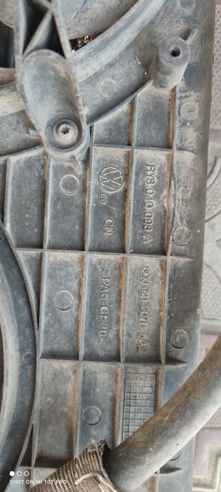 Продается радиатор в сборе