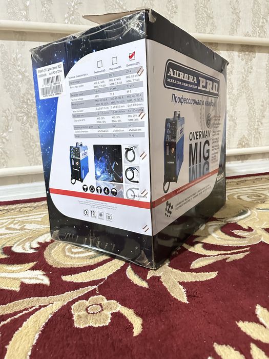 AuroraPRO сварочный инвертор OVERMAN 205 (MIG/MAG, MMA)