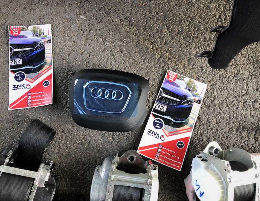 Audi A4 B8 B9 8w kit airbag volan pasager plansa de bord set centuri