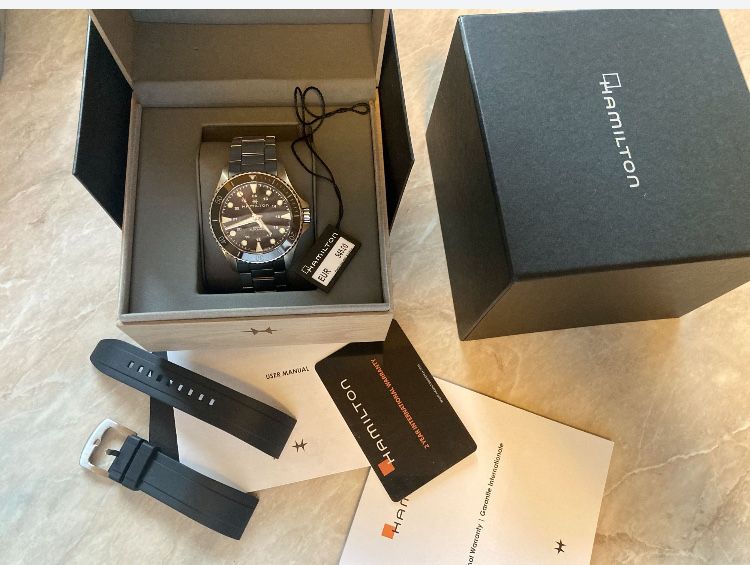 HAMILTON Khaki Navy Scuba Auto