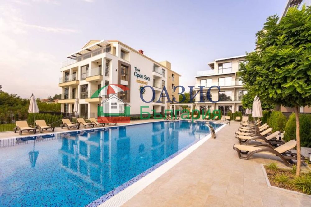 Апартамент с 1 спалня в комплекс "Open Sea Residence", между гр. Обзор и гр. Бяла, 56.85 кв. м,