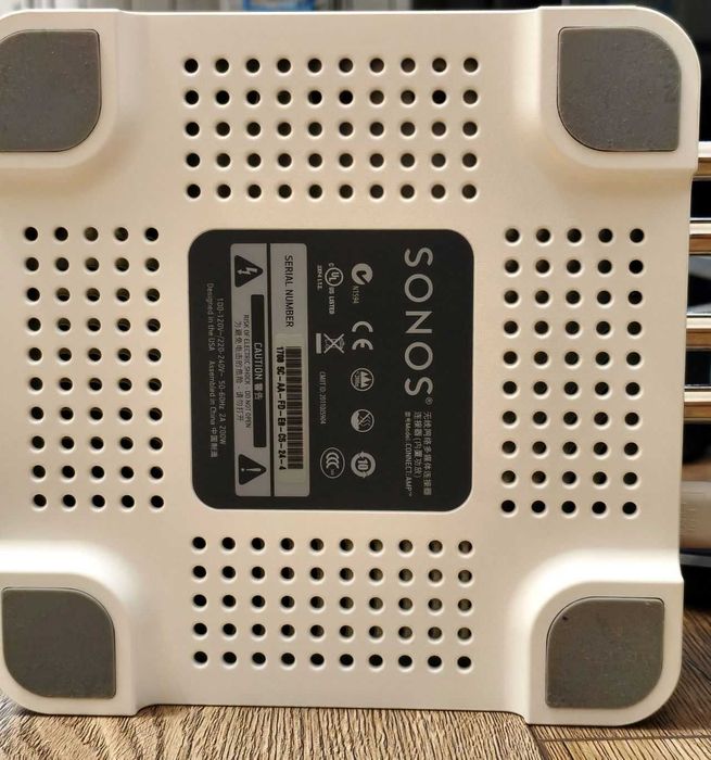 Sonos Connect: Amp (amplificator stereo cu streamer/platforma streaming incorporata) functioneaza cu S2, stare foarte buna