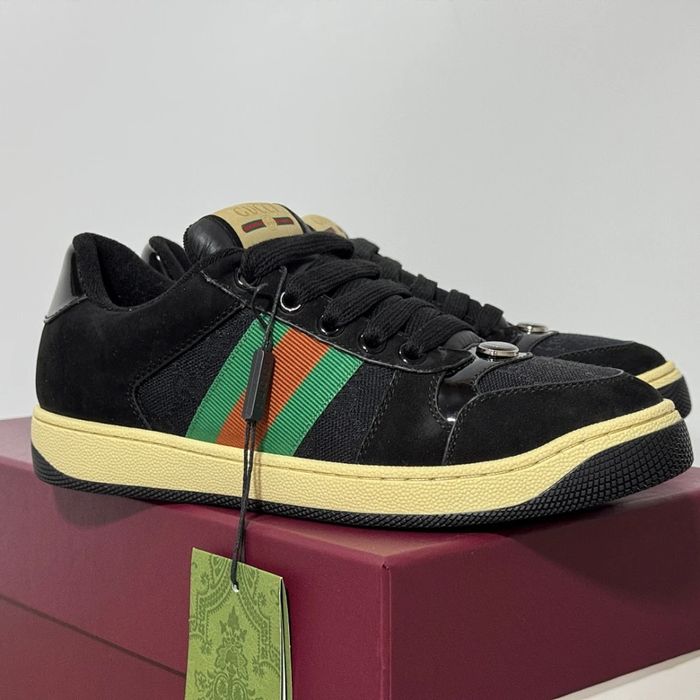 GG Screener Sneaker - Black