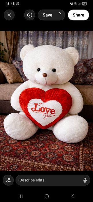 Yangi teddy ayiqcha sotiladi