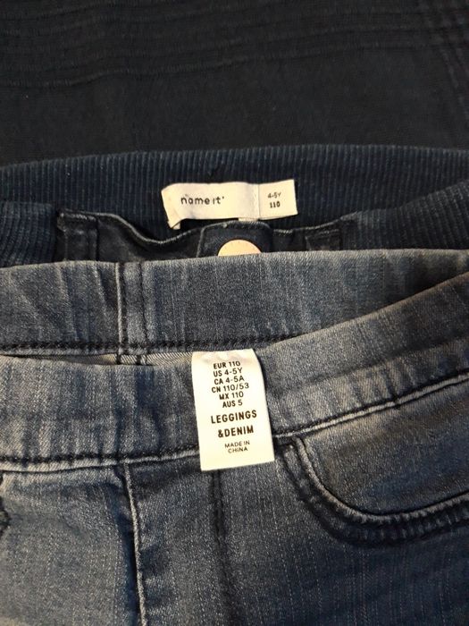 Дънкови клинчета 104/110 ръст  3-4год.