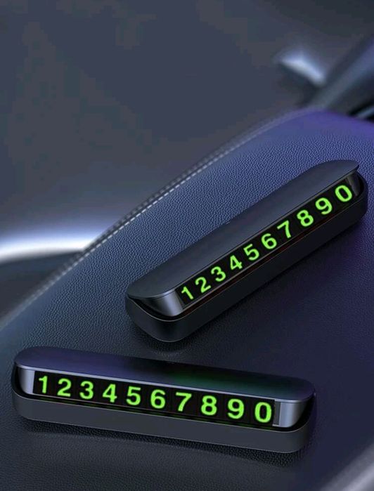 Suport (display) pt. afișare nr. de telefon pe bordul mașinii