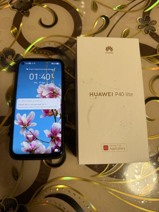 Huawei P40 Lite, Dual SIM, 128GB, 6GB RAM, 4G, Black