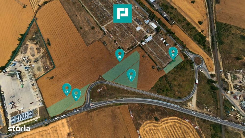 Teren strategic 7,266 mp pentru proiect BESS