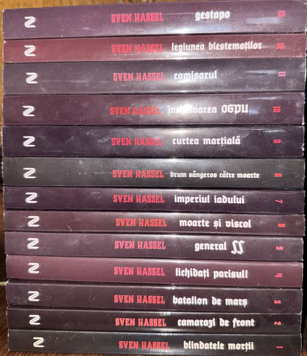 Sven Hassel - volumele 1-13