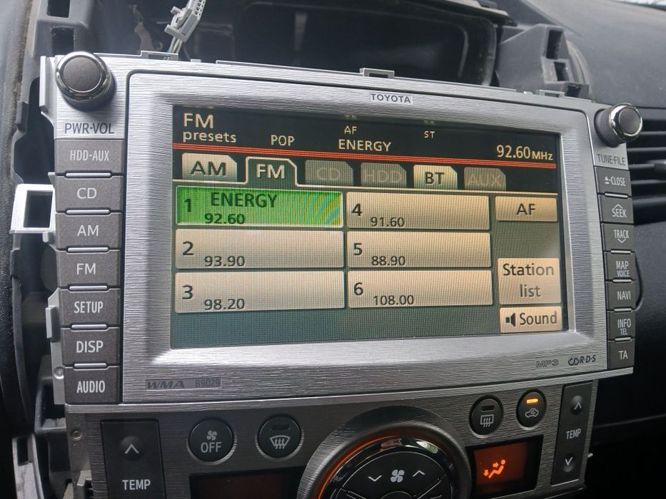 Toyota Verso R20  2009-2013 Mултимедия/Навигация