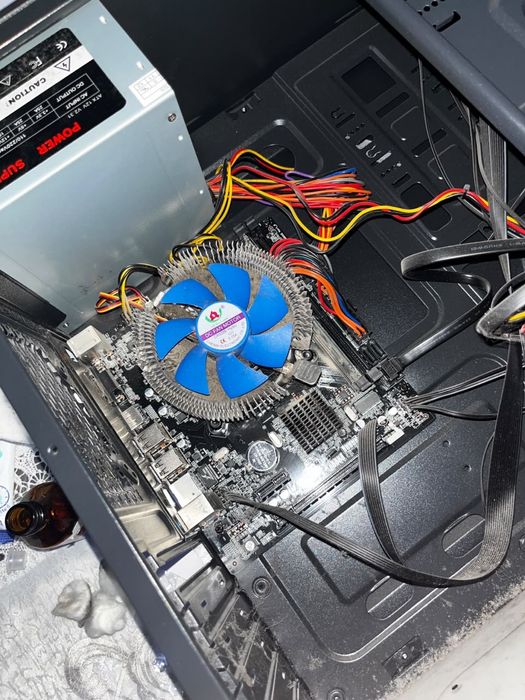 Комплект, SSD KINGSPEC 120GB, Мать, Проц, Кулер