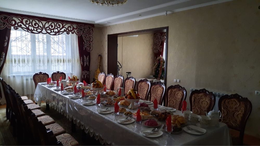 Штор и тюль 2 пар, для зала