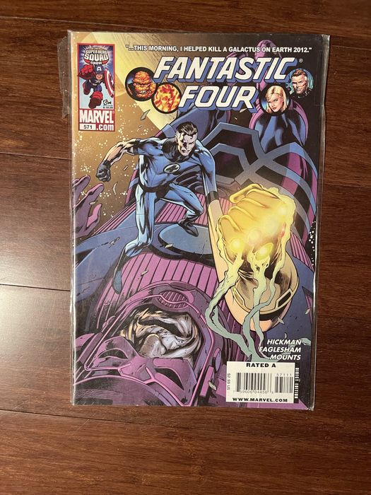 2009 Marvel Comics FANTASTIC FOUR #571 Direct Edition