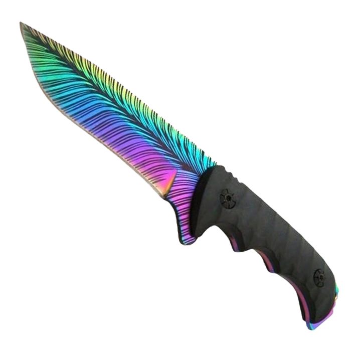 Cutit vanatoare IdeallStore®, Safari Mix, 23 cm, multicolor