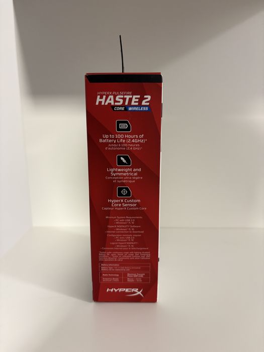 hyperx pulsefire haste 2 core wireless