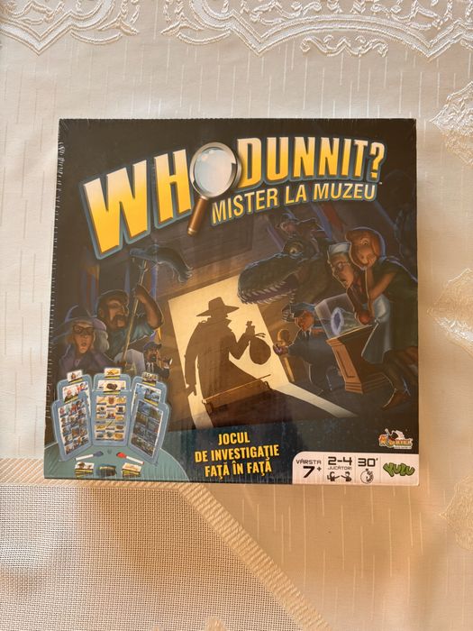 Joc de copii “Whodunnit? Mister la muzeu”