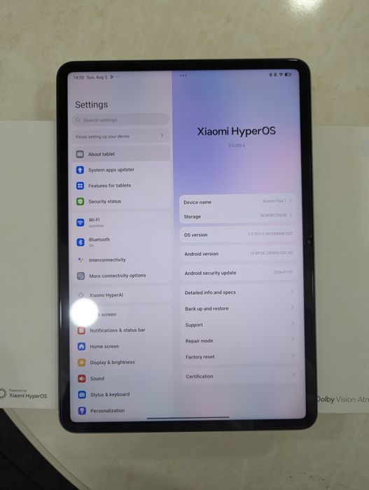 Xiaomi pad 7 sotiladi