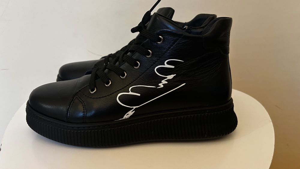 Дамски боти естествена кожа 38-39 размер