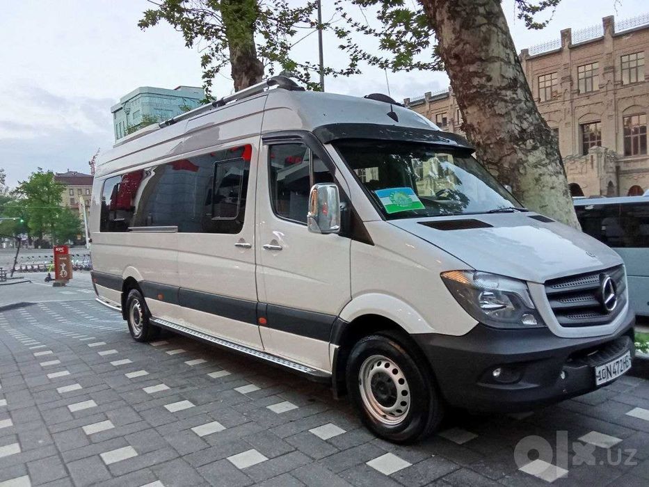 Mercedes-Benz Sprinter haydovchi bilan | Transfer va guruhli safarlar