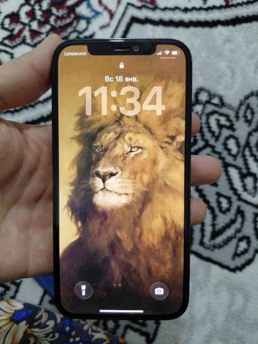 iphone 12 pro Xolati yaxwi : Yomkost 75%