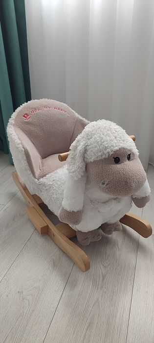 Детско люлеещо се столче овца