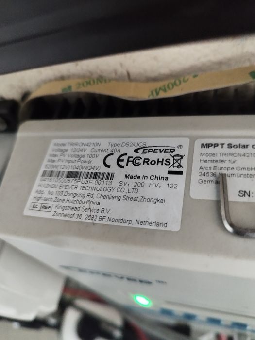 Epever Triton 4210n  40A Wi-fi