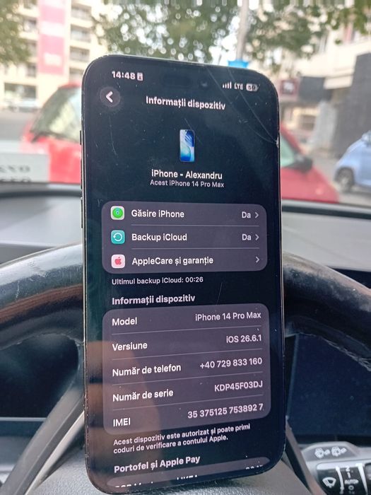 Iphone 14 promax 256gb